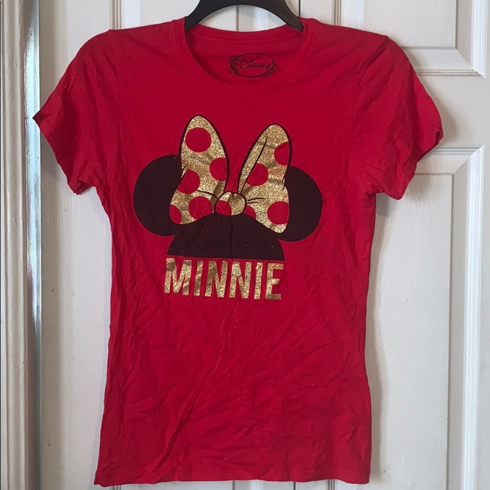 Sparkly and cute Minnie Mouse tee